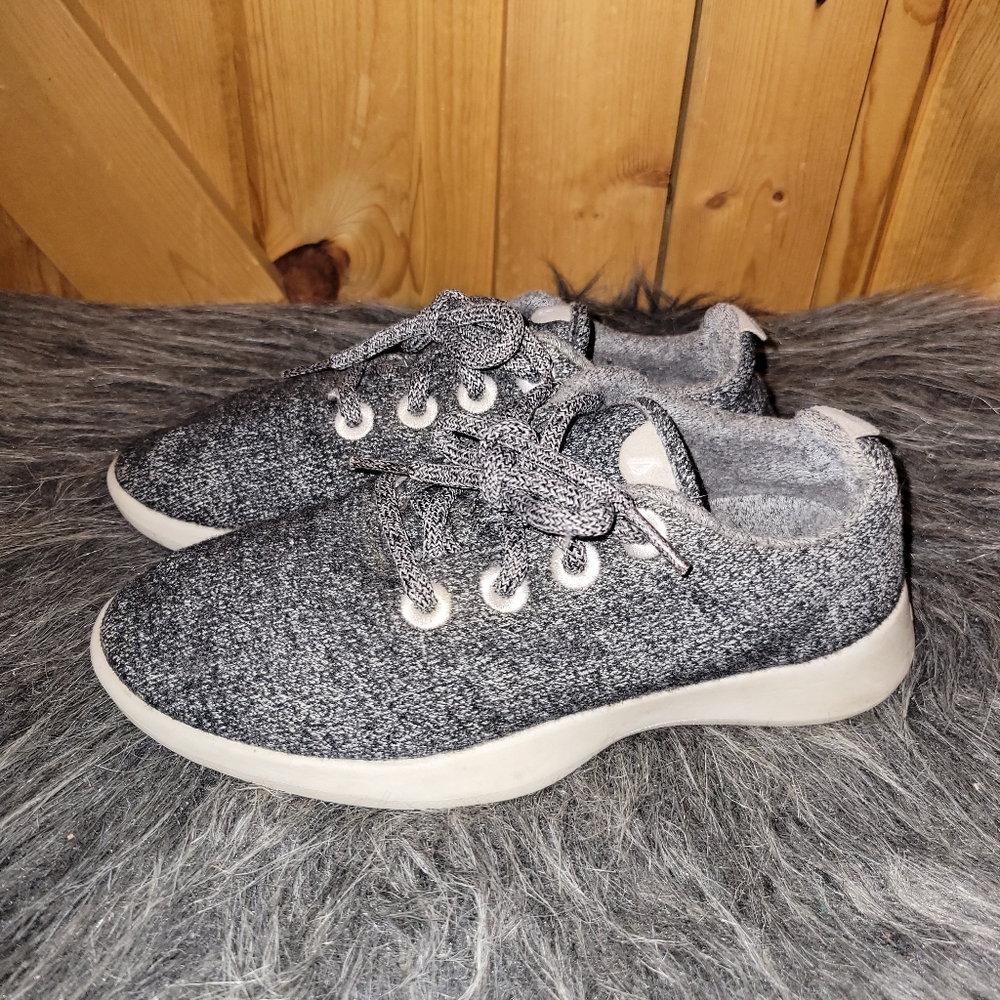 Allbirds Women’s Wool Runners Shoes Size 6 Sneaker Natural Gray